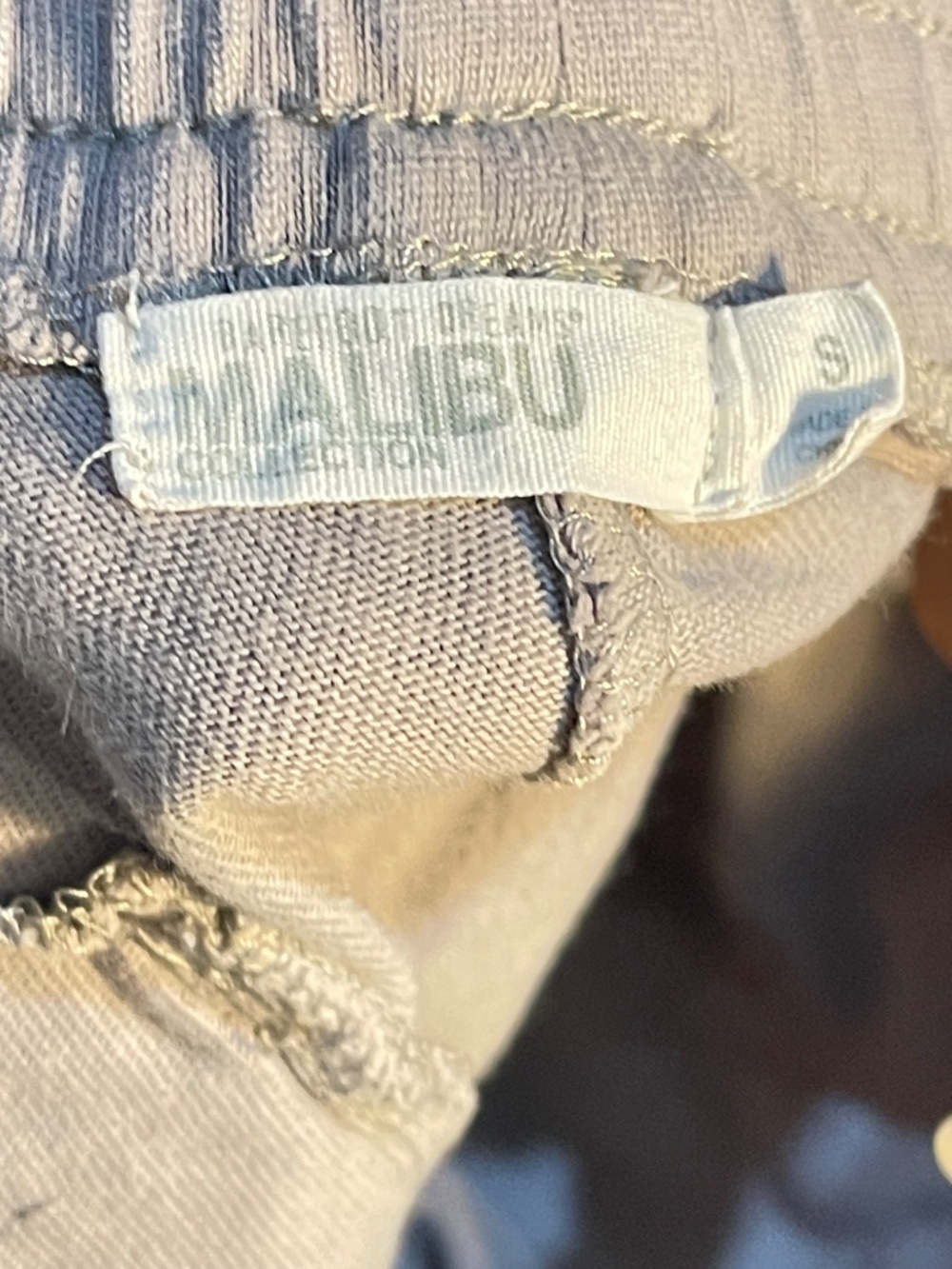 Barefoot Dreams Taupe Drawstring Jogger Pants - Picture 3 of 7